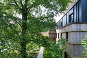 Cohousing WoestGoed Wondelgem Gent © Isabel Van Leuven - EA+ architecten
